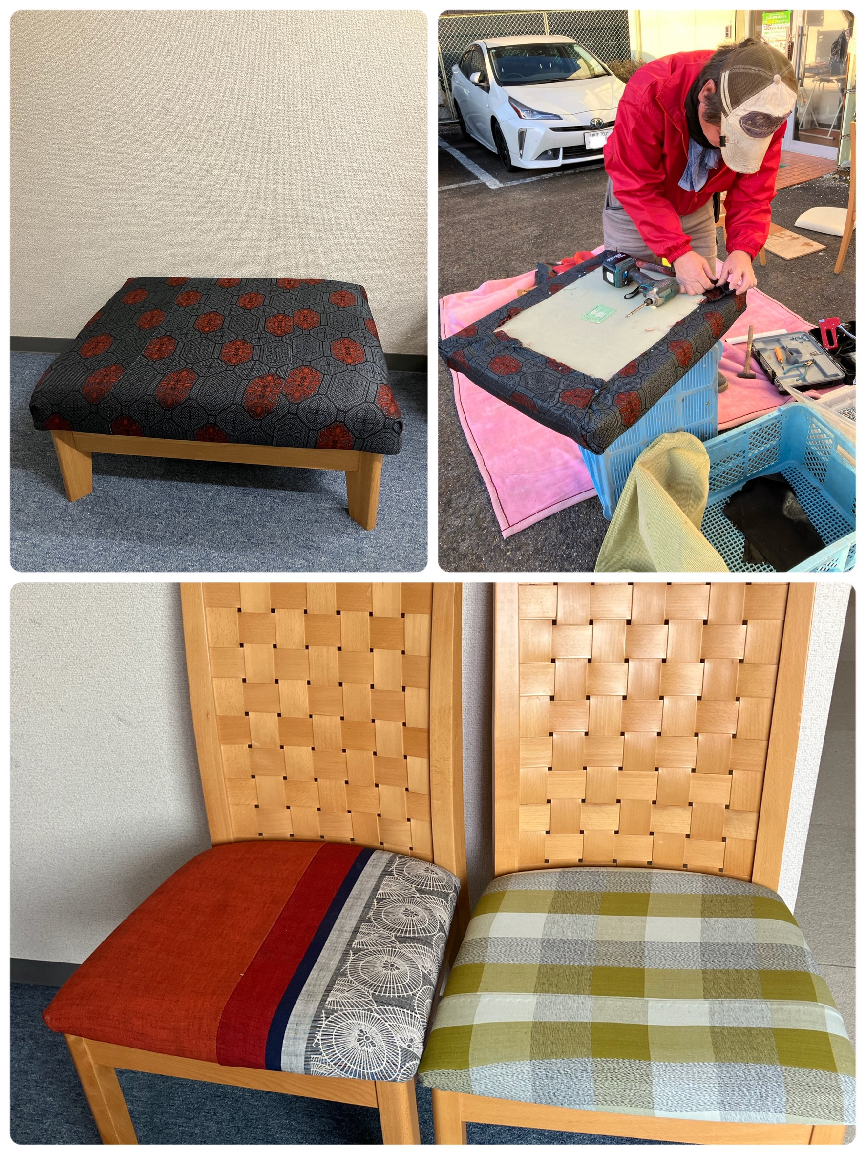 【不用品を使って家具を作り直してみました！】